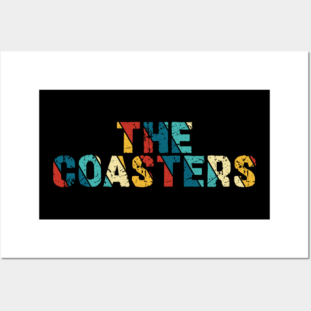 Retro Color - The Coasters Wall Art by Arestration